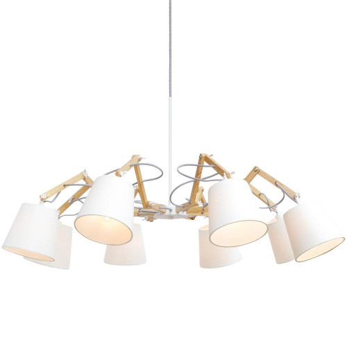 подвесная люстра arte lamp pinoccio a5700lm-8wh в Иркутске