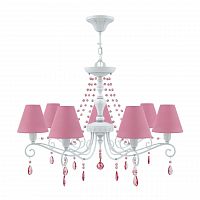 подвесная люстра lamp4you provence e4-07-wm-lmp-o-27-crl-e4-07-pk-dn в Иркутске