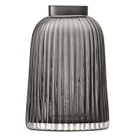 ваза pleat, 20 см, серая в Иркутске