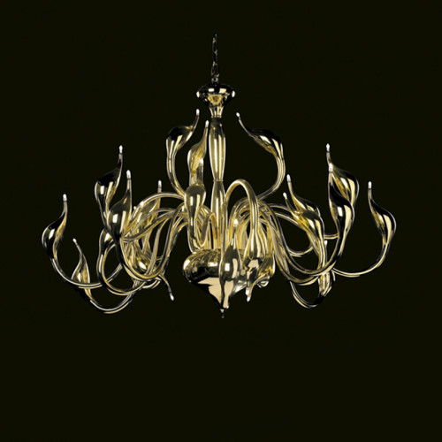 люстра mx8098-12a gold от illuminati золото в Иркутске