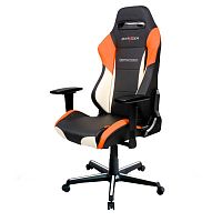 кресло геймерское dxracer drifting черно-бело-оранжевое в Иркутске