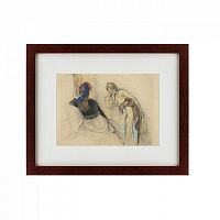 картина: two women at brussa, 1850 в Иркутске