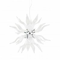 подвесной светильник ideal lux leaves sp8 bianco в Иркутске