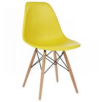 стул деревянный eames pc-015 yellow в Иркутске