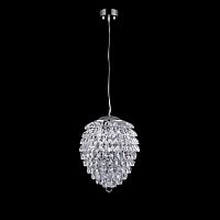 подвесной светильник crystal lux charme sp2+2 led chrome/transparent в Иркутске