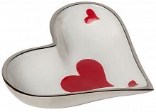 ваза настольная casino heart в Иркутске