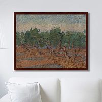 картина: olive grove, 1889г. в Иркутске