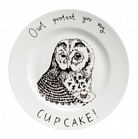 тарелка owl protect you my cup cake в Иркутске