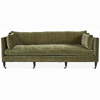 диван madeline sofa прямой зеленый в Иркутске