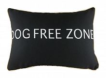 подушка с надписью dog free zone в Иркутске