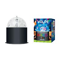 светодиодный светильник-проектор (09840) volpe disco uli-q302 03w/rgb black в Иркутске