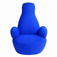 кресло bottle chair синее в Иркутске