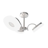 потолочная светодиодная люстра idlamp frittelle 107/3pf-ledwhitechrome в Иркутске