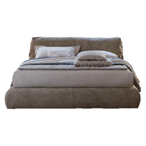 кровать двуспальная 160х200 серая sharpei в Иркутске