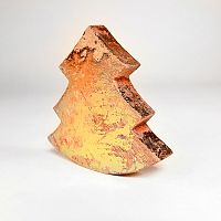 украшение новогоднее ель золотая golden tree, 15х14х2,5 см в Иркутске