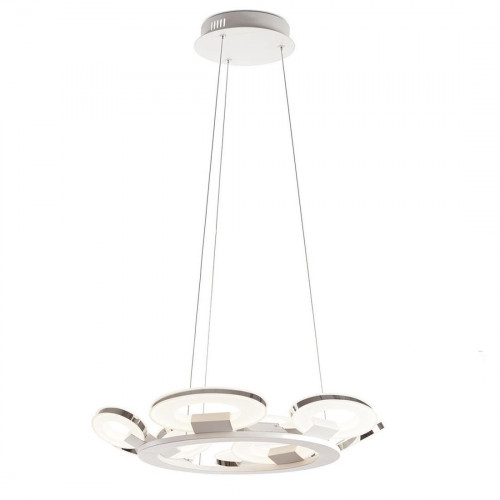 подвесная люстра idlamp celia 399/9-ledwhitechrome в Иркутске