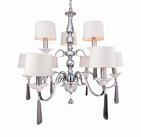 люстра nickel and black crystal хром в Иркутске