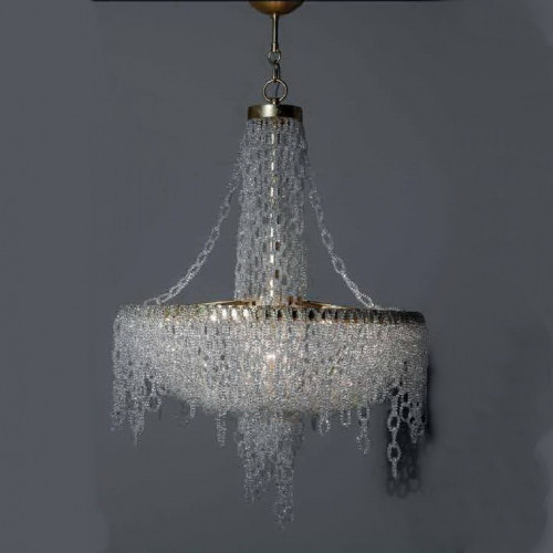 люстра ex02-5 от delight collection прозрачная/золото в Иркутске