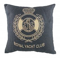 подушка с гербом королевского royal yacht club denim в Иркутске