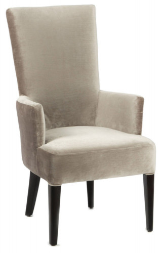 стул с подлокотниками high back chair бежевый в Иркутске