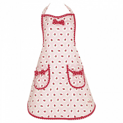фартук strawberry pale pink w/bow в Иркутске
