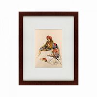 картина: albanian guards in bursa, turkey, 1850 в Иркутске