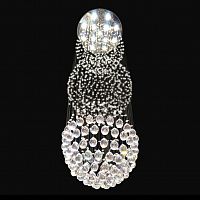 каскадная люстра newport 8113/300 хром в Иркутске