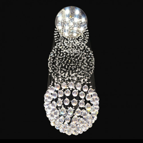 каскадная люстра newport 8113/300 хром в Иркутске