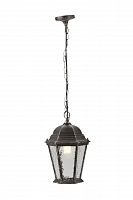 уличный подвесной светильник arte lamp genova a1205so-1bs в Иркутске