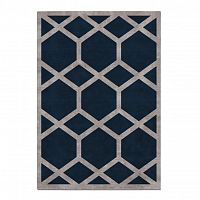 ковер ahston blue 200x290 синий в Иркутске