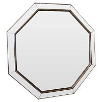 зеркало серебряное венецианское восьмиугольное большое octagon в Иркутске