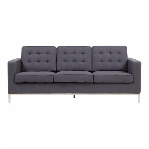 диван florence knoll sofa прямой серый в Иркутске