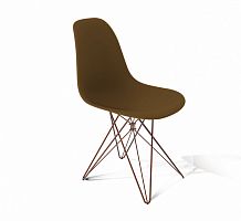 стул dsr коричневый s50 (eames style) в Иркутске