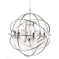 люстра foucault's orb crystal (64*64*64) серебро в Иркутске