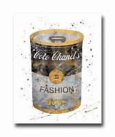 постер баночка coco chanel's a4 в Иркутске