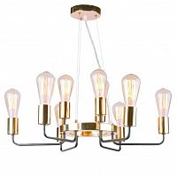 подвесная люстра arte lamp gelo a6001lm-9bk в Иркутске