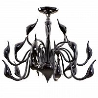 потолочная люстра lightstar cigno collo bk 751187 в Иркутске