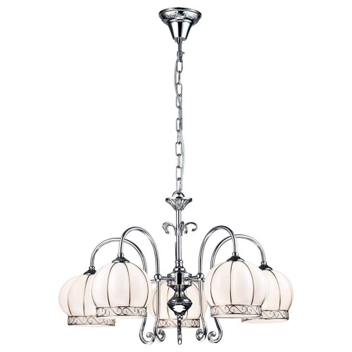 подвесная люстра arte lamp venezia a2106lm-5wh в Иркутске