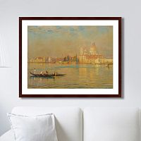 картина: venice lagoon, 1899г. в Иркутске