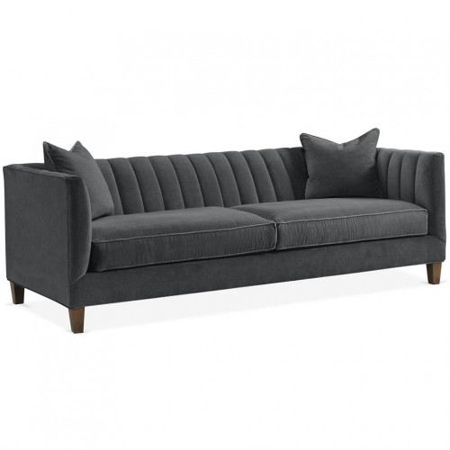 диван penelope sofa прямой серый в Иркутске