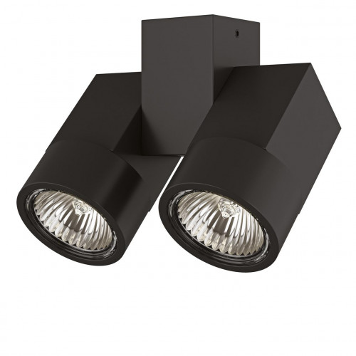 потолочный светильник lightstar illumo x2 nero 051037 в Иркутске