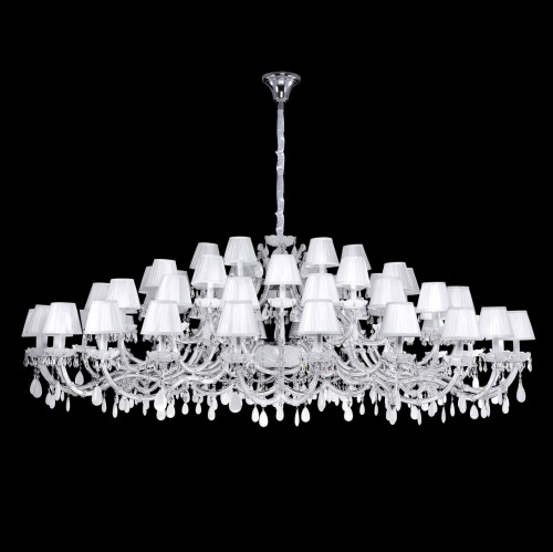 подвесная люстра crystal lux blanca sp60 белая в Иркутске