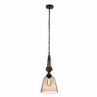 подвесной светильник crystal lux deco sp1 a amber в Иркутске