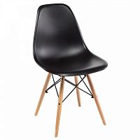 стул деревянный eames pc-015 black в Иркутске