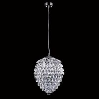 подвесной светильник crystal lux charme sp3+3 led chrome/transparent в Иркутске