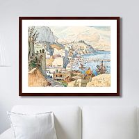 картина: a view of capri, 1927г. в Иркутске