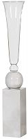 ваза настольная crystal circle white middle в Иркутске