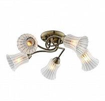 потолочная люстра idlamp nanzen 245/5pf-oldbronze в Иркутске