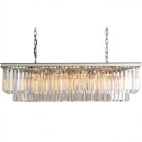 люстра odeon l80 silver&glass серая, прозрачная в Иркутске