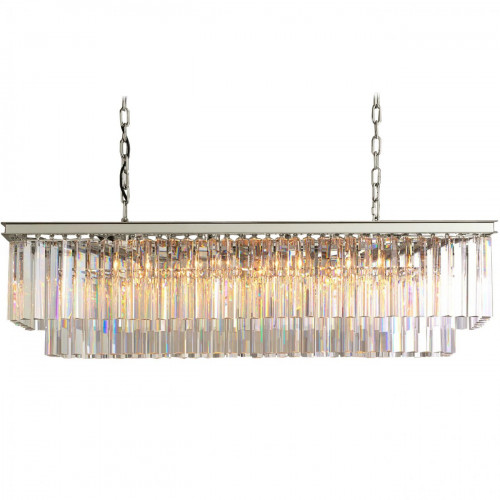 люстра odeon l80 silver&glass серая, прозрачная в Иркутске